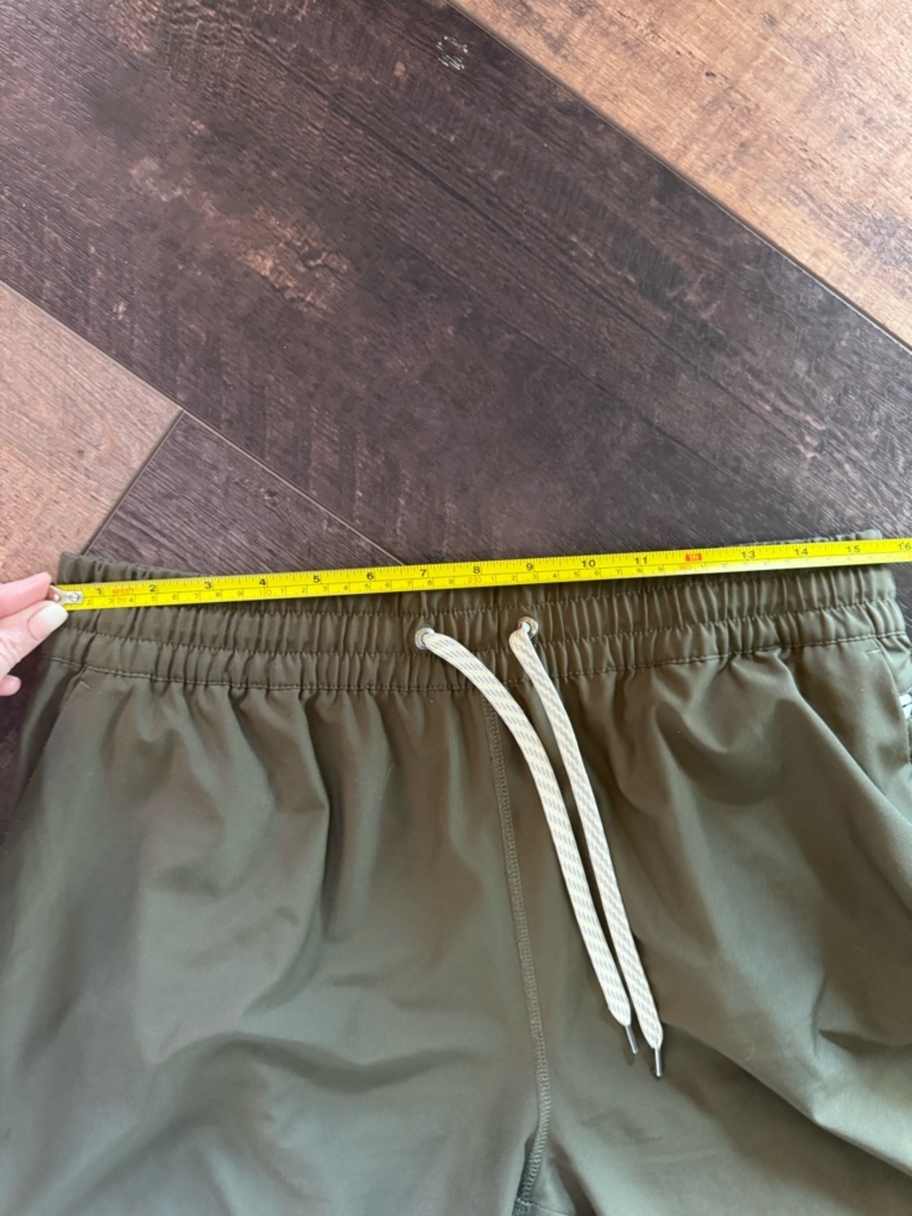 Vuori Performance Jogger Pants Olive Green Men’s Small Athletic Zip Pocket - Picture 4 of 4